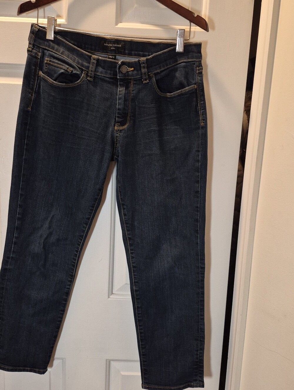 Banana Republic Women's Dark Blue Slim Jeans
